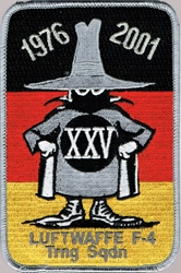 Spook 25 Year Anniversary German Air Force Service Patch 