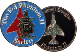 F-4 Society Challenge Coin 