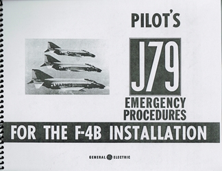F4B Pilots Emergency Procedures Manual J79 Engine/Instruments  